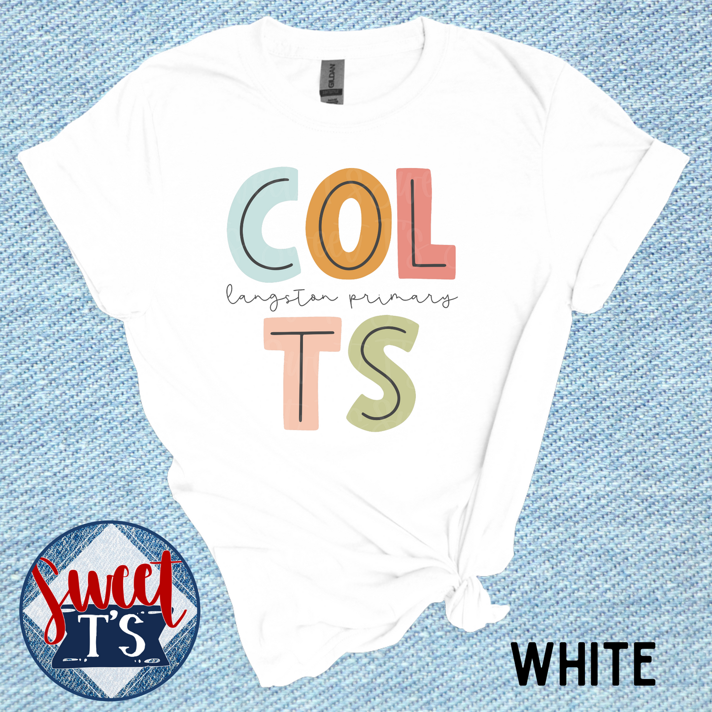 BOHO *Colts Langston Primary* two line