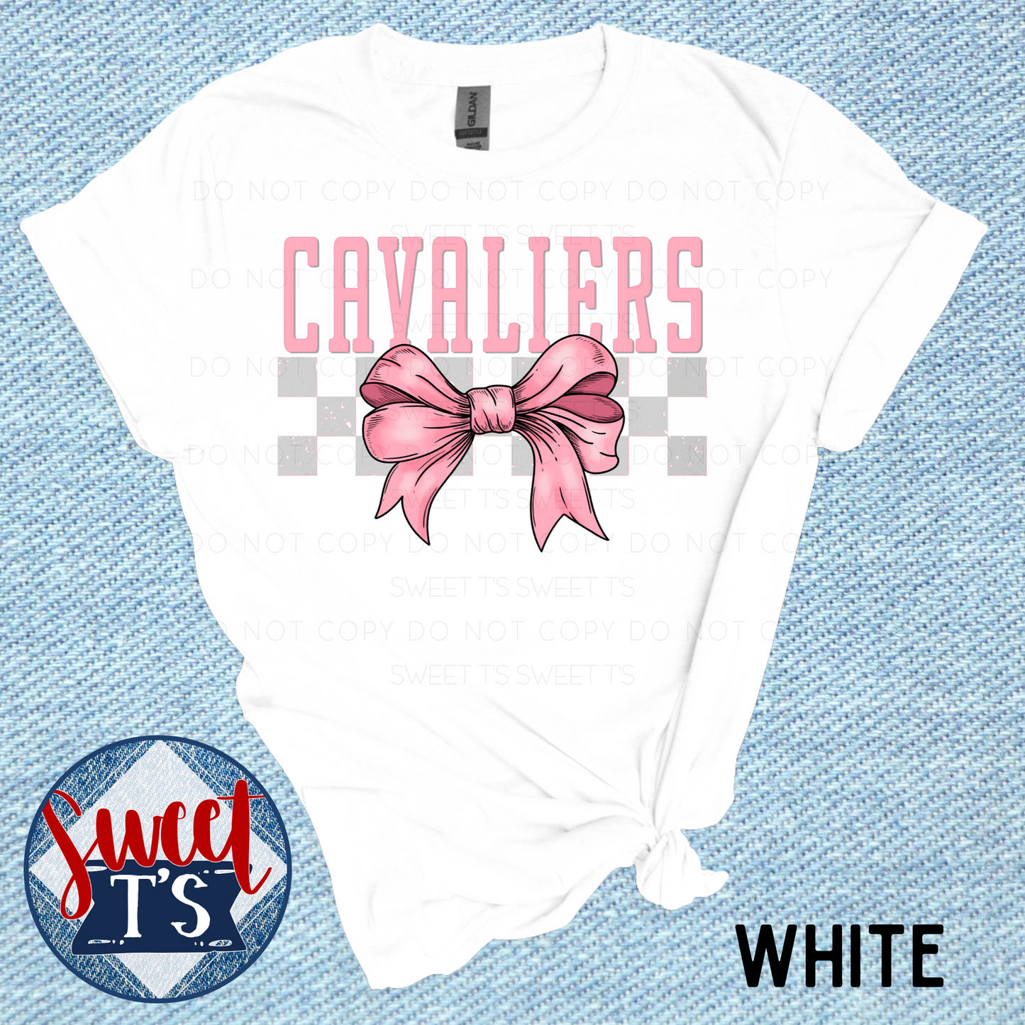 Pink Bow *Cavaliers*