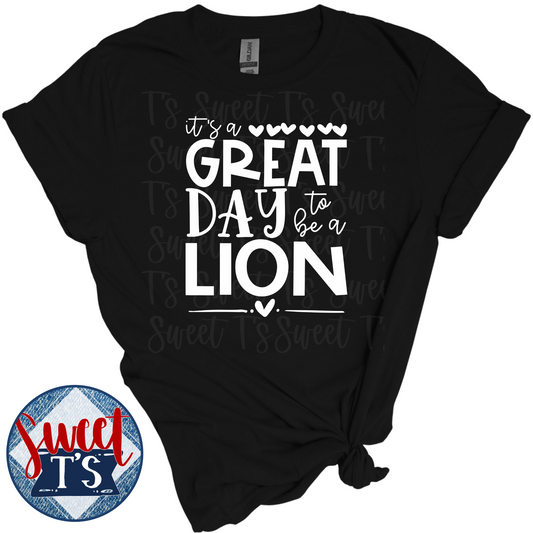 Great Day Lions (white print)