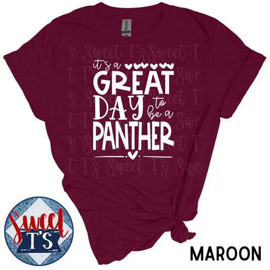 Great Day Panthers (white print)