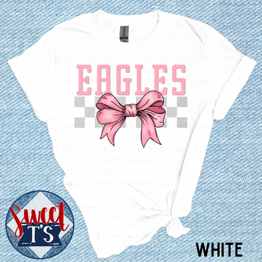 Pink Bow *Eagles*