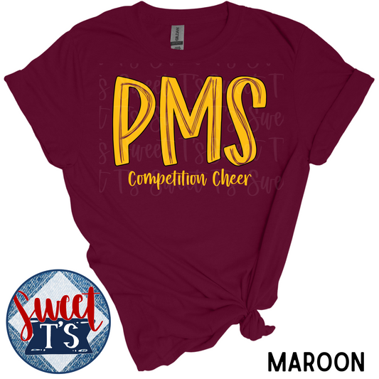 PMS Gold/Maroon Lines *Custom*