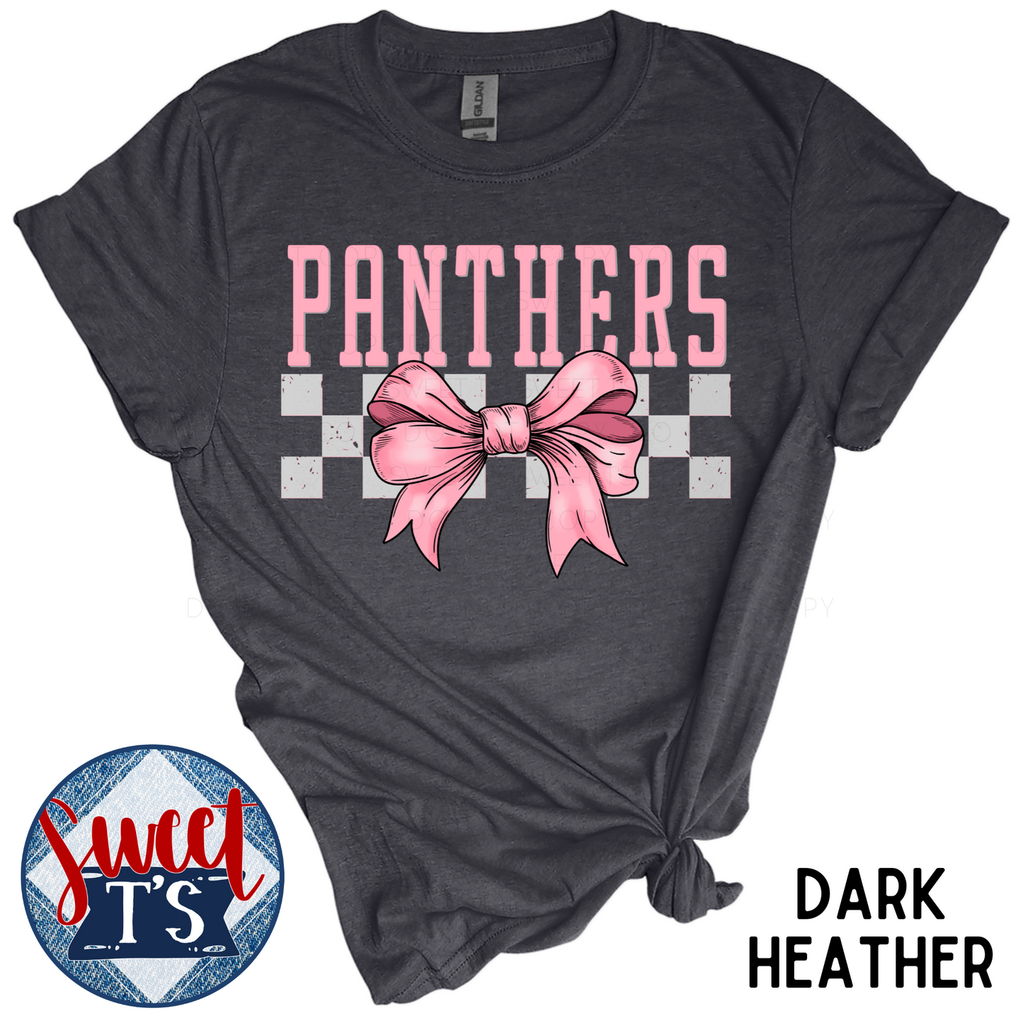 Pink Bow *Panthers*