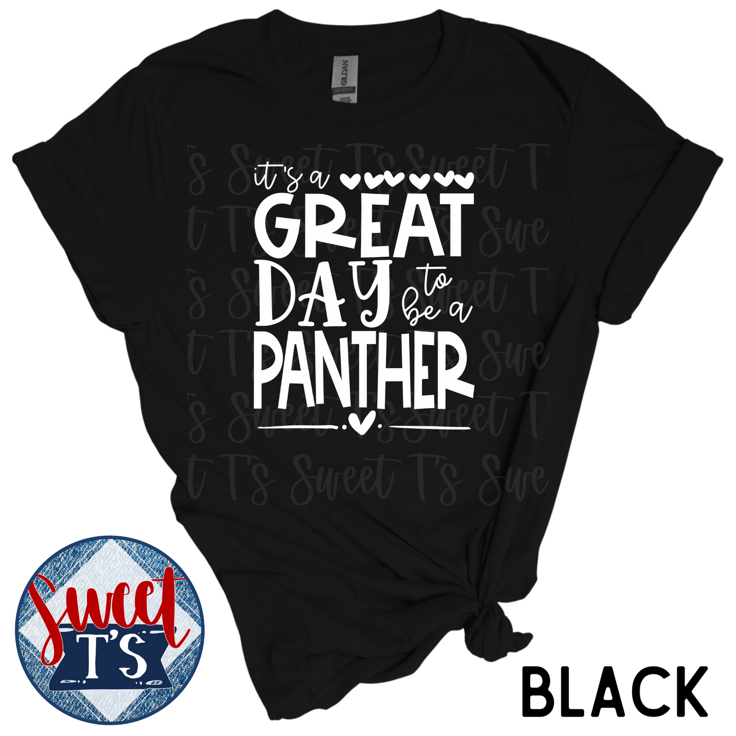 Great Day Panthers (white print)