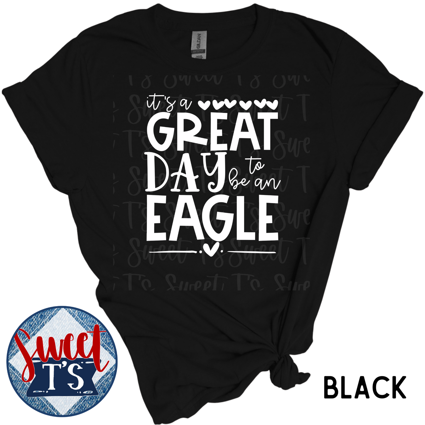 Great Day Eagles (white print)